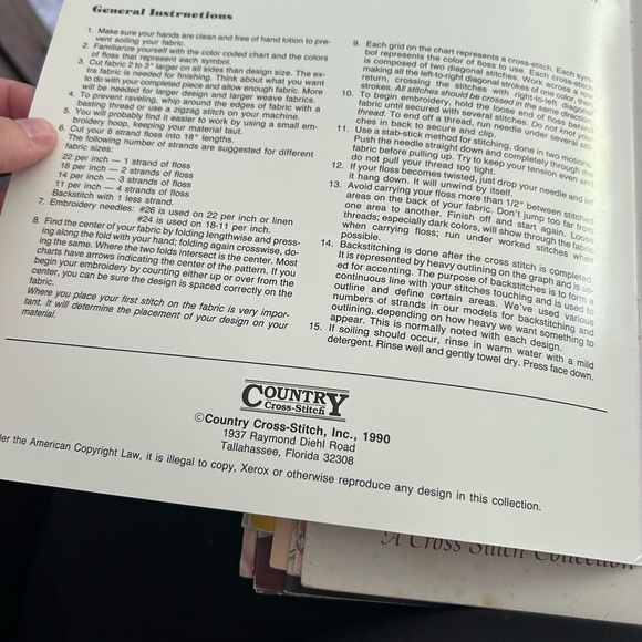 5/$25 Floral Heart Cross-Stitch Pattern 🪡 - Picture 4 of 7